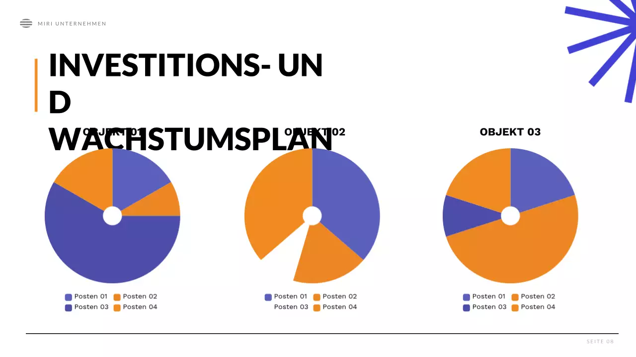 black modern business report