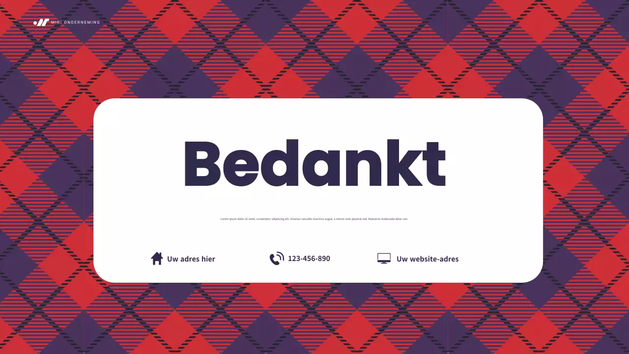 rood modern marketingplan