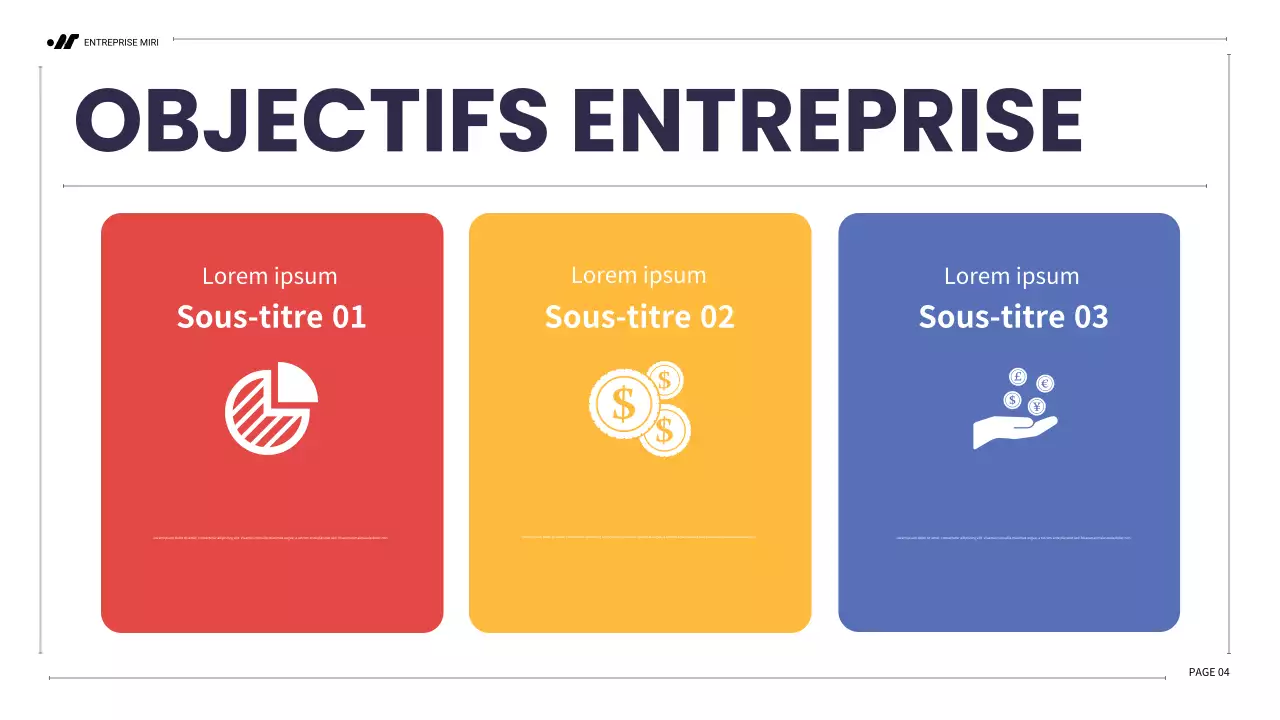 plan de marketing moderne rouge