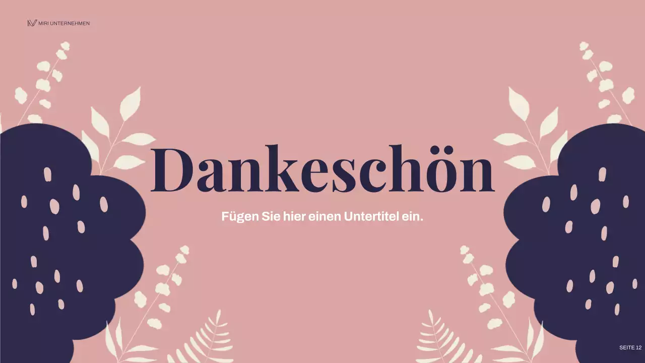 marketingplan für floristen der marine