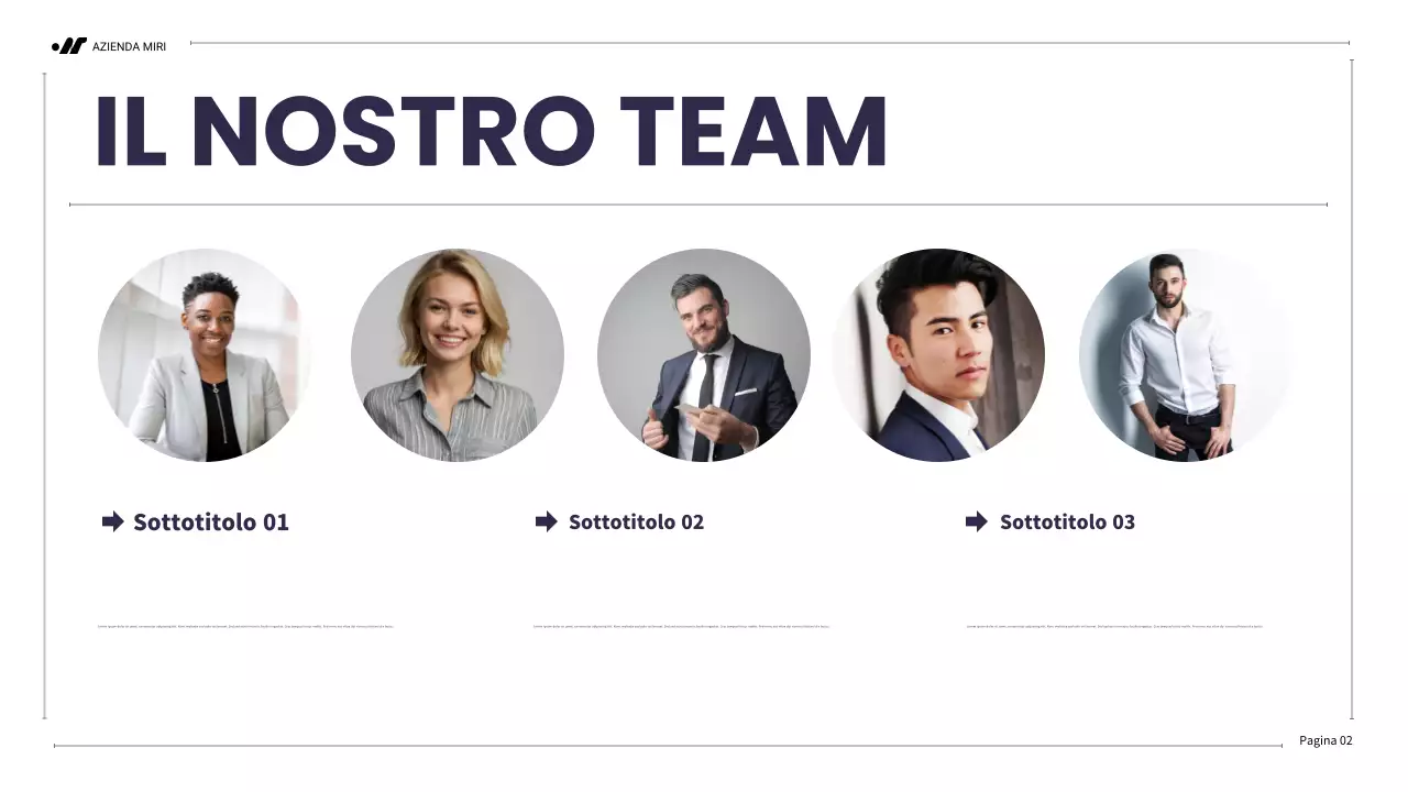 piano di marketing rosso moderno