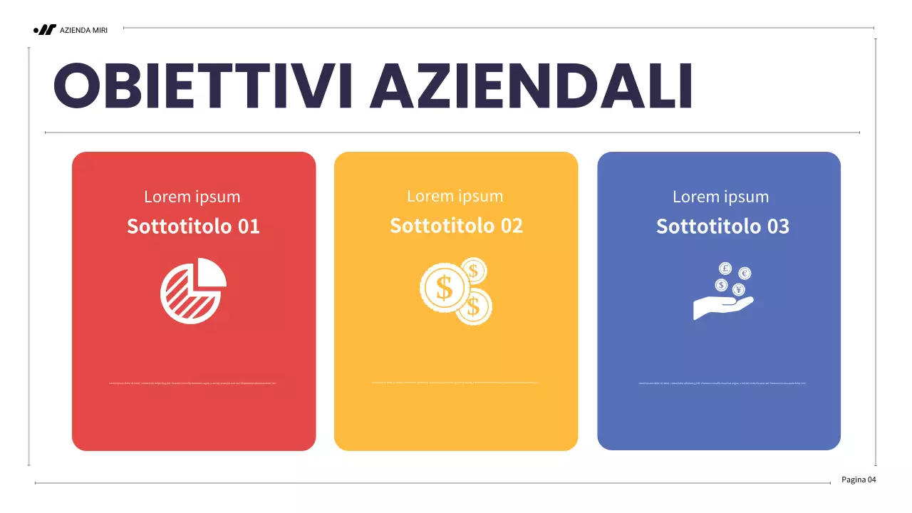 piano di marketing rosso moderno