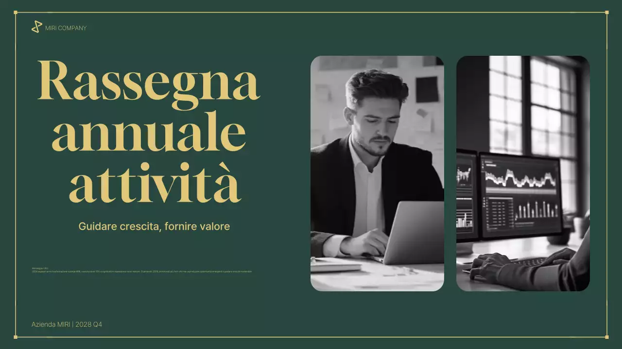 rapporto professionale verde