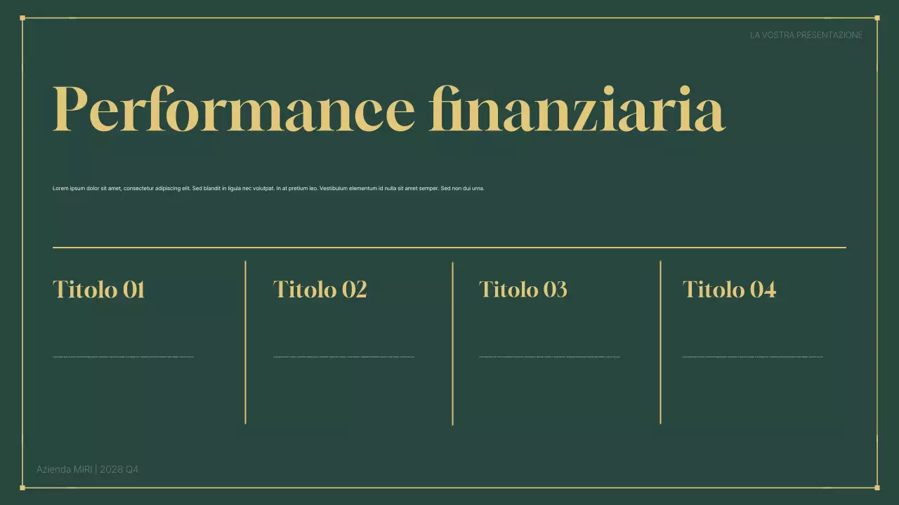 rapporto professionale verde