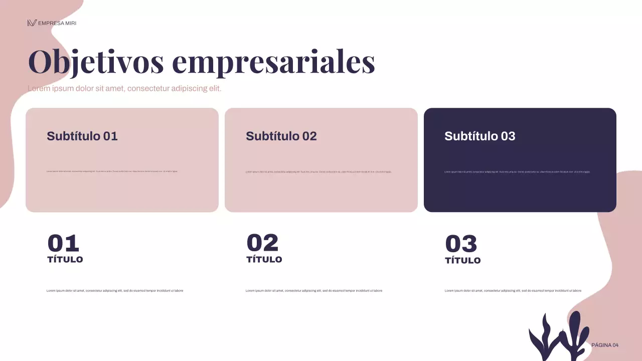 plan de marketing floral navy