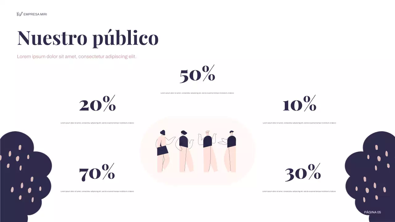 plan de marketing floral navy