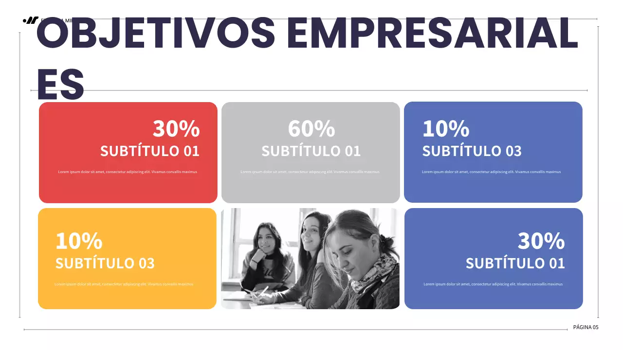 plan de marketing red modern