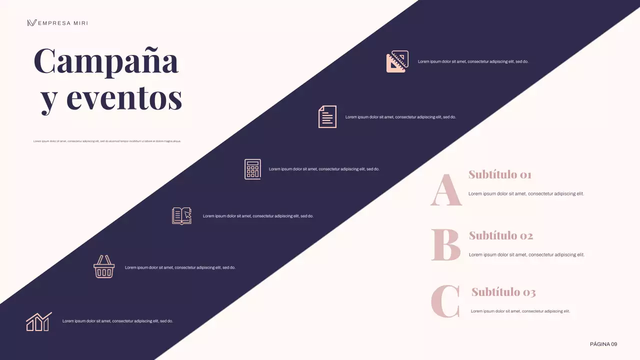 plan de marketing floral navy