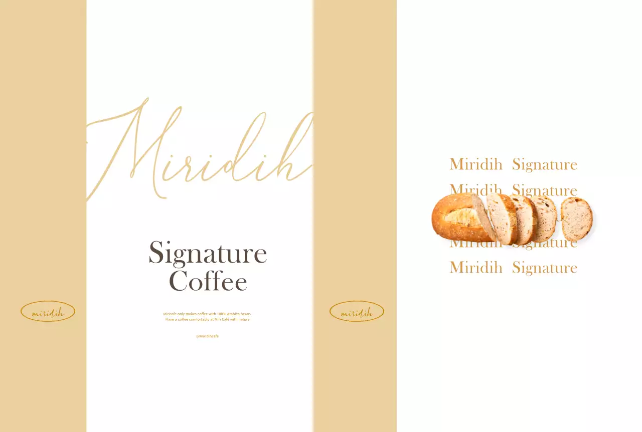 Paket Kafe Modern Krem