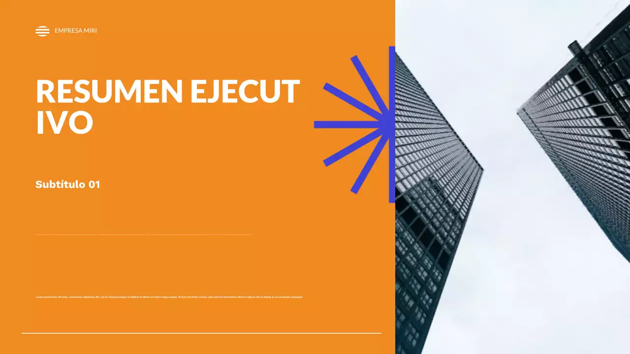 informe sobre la empresa moderna negra