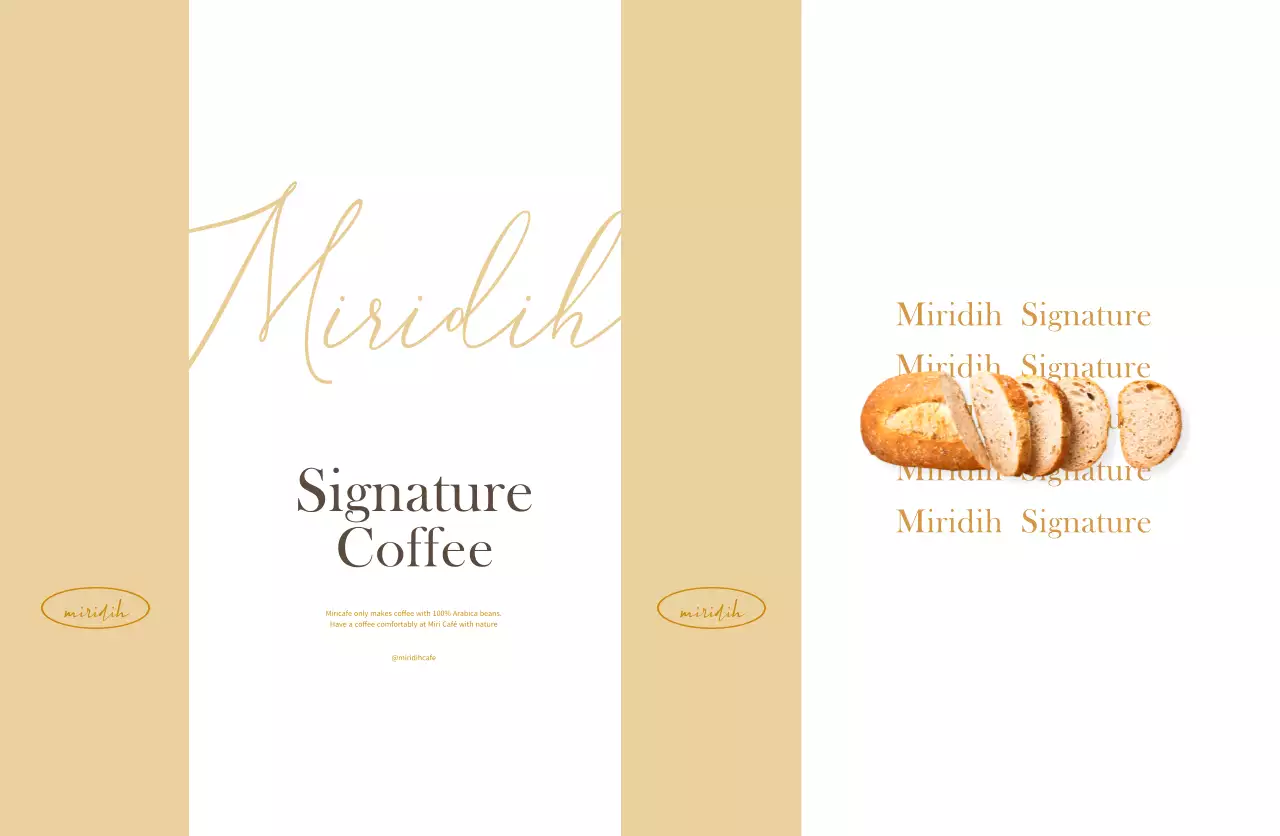 Paket Kafe Modern Krem