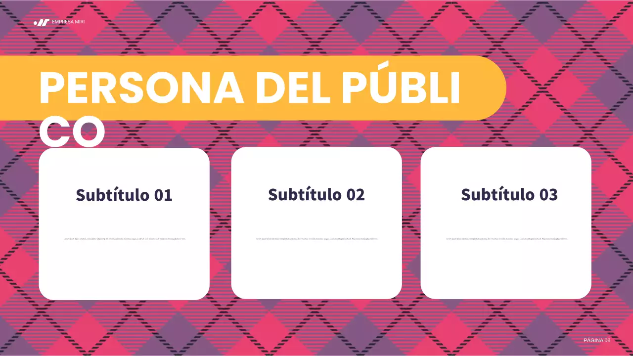 plan de marketing red modern