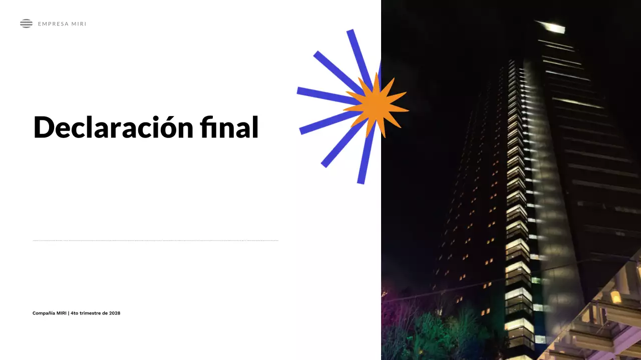 informe sobre la empresa moderna negra