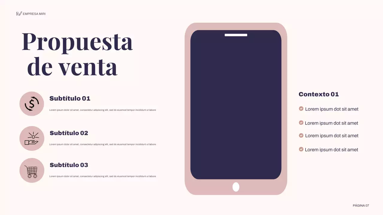 plan de marketing floral navy