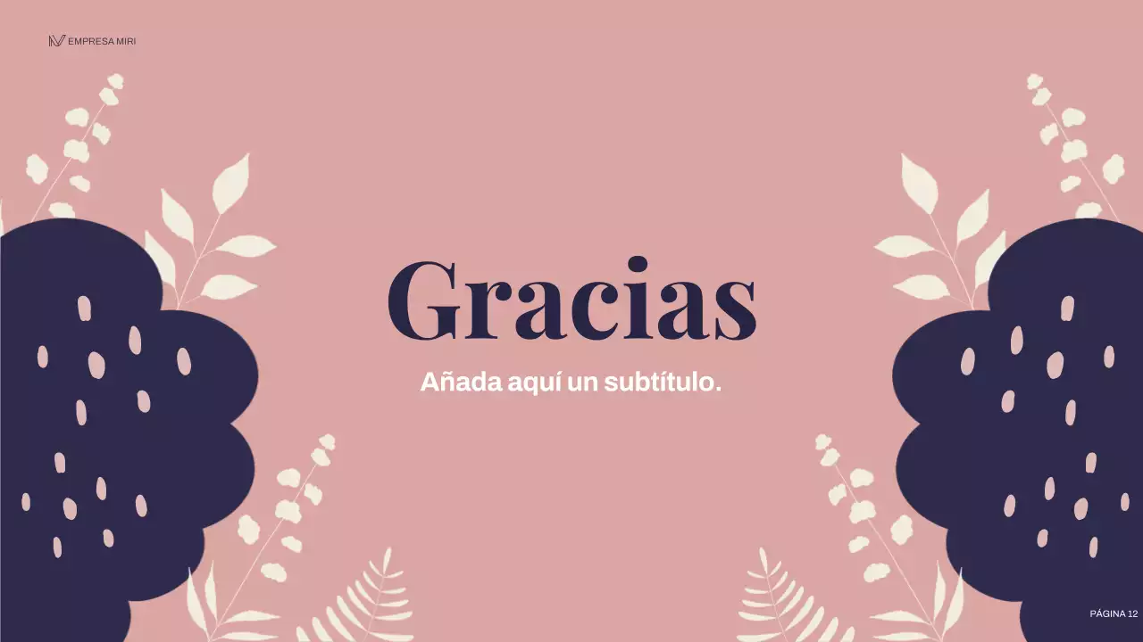 plan de marketing floral navy