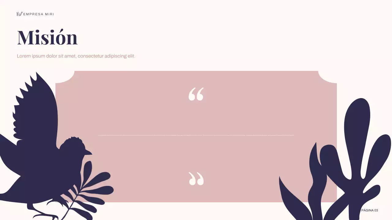 plan de marketing floral navy