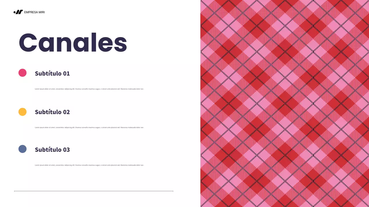 plan de marketing red modern