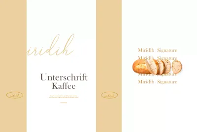 Beige Modern Cafe Paket