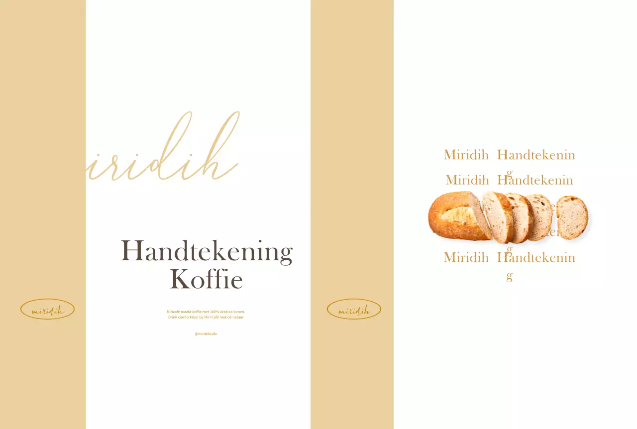 Beige Modern Café Pakket