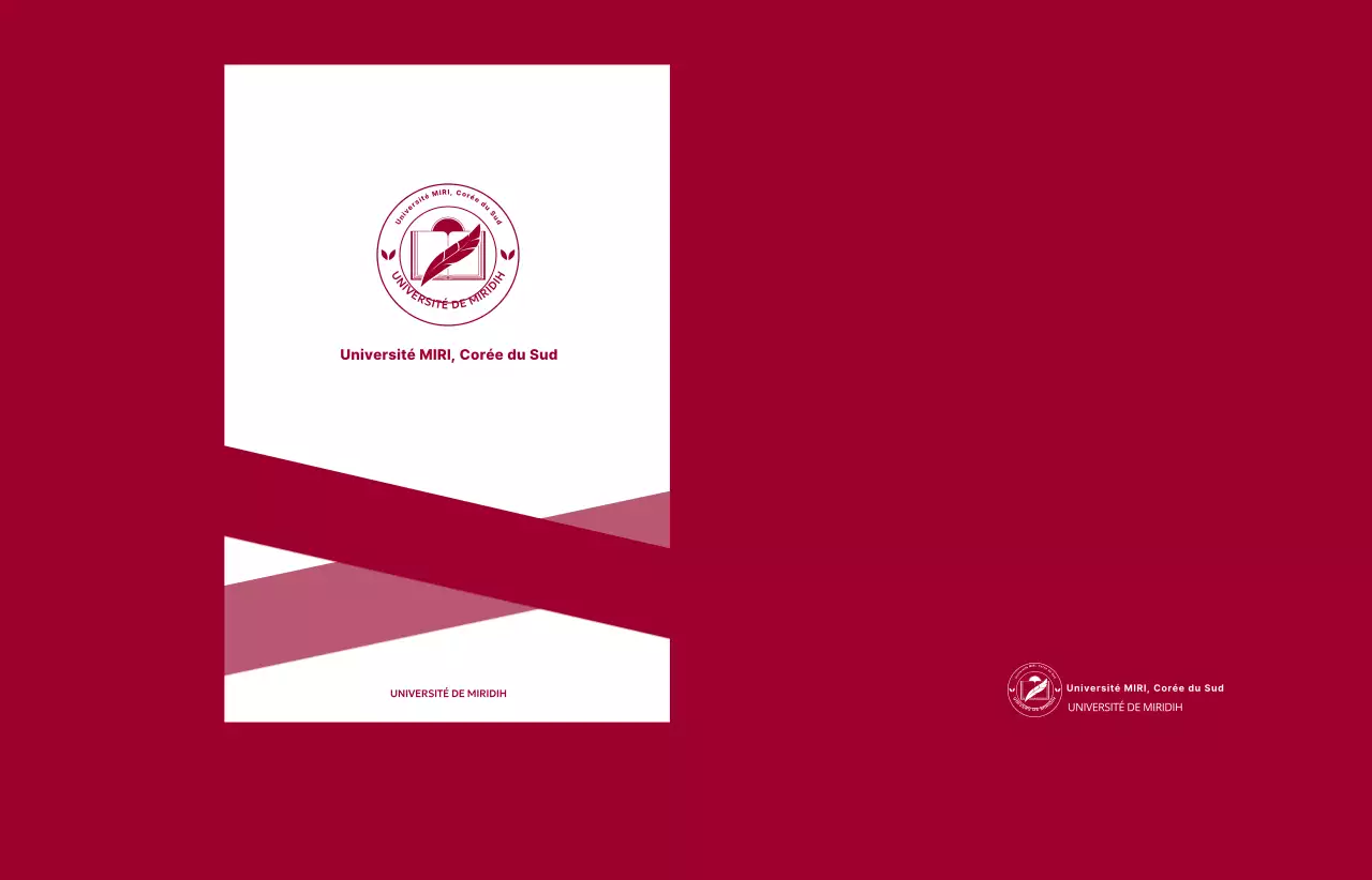 Rouge Promotion universitaire simple