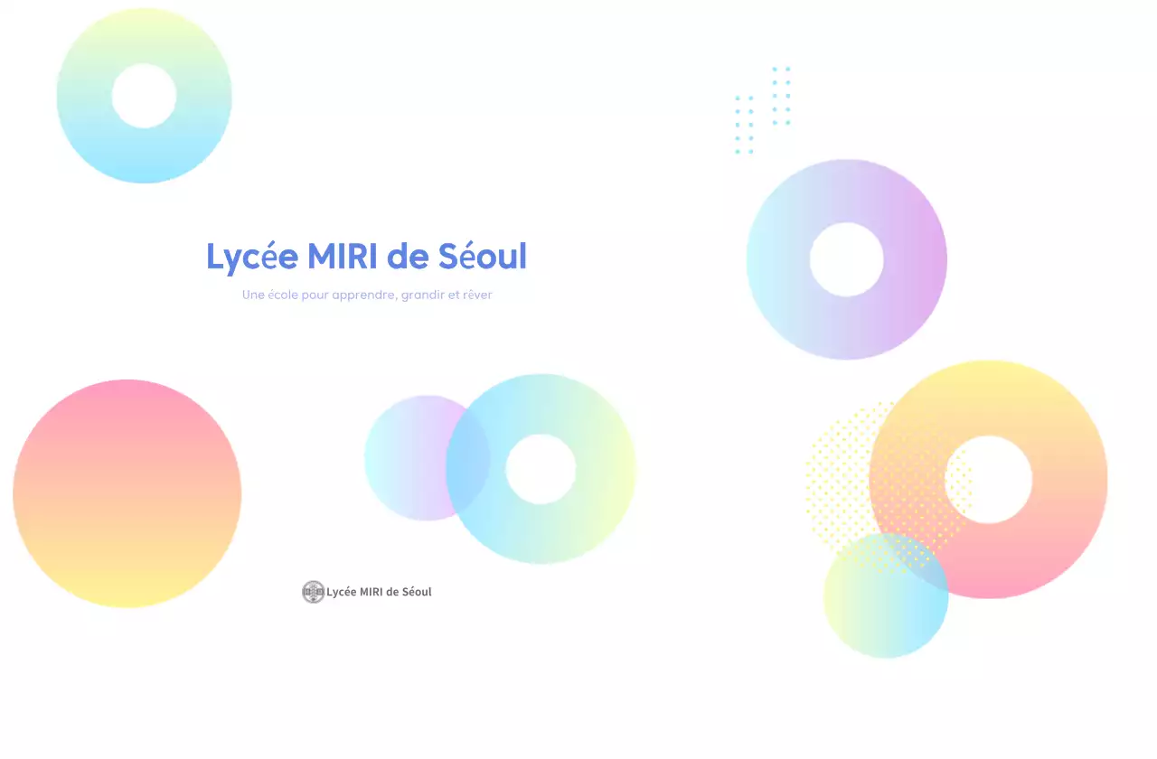 Promotion scolaire simple avec décoration en dégradé