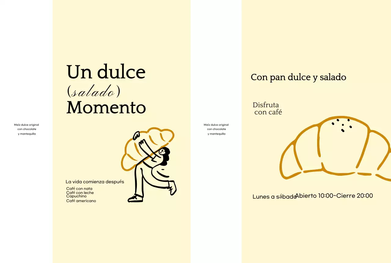 Panadería minimalista beige