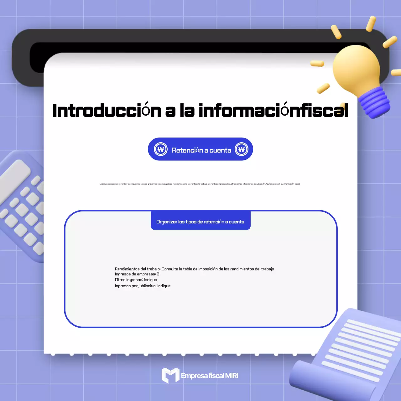 Promocione su marca blue modern