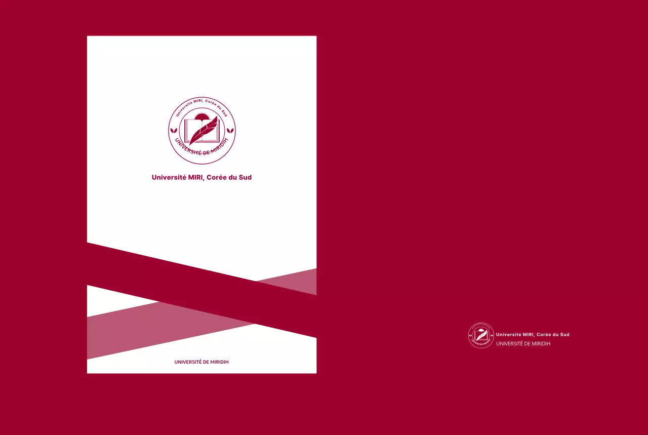 Rouge Promotion universitaire simple