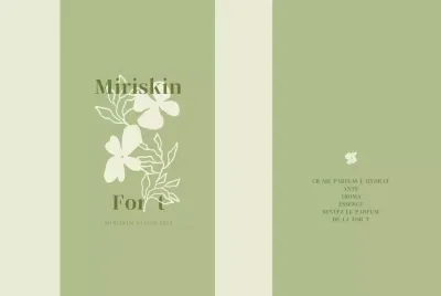 Emballages de parfums minimalistes pour le Nouvel An