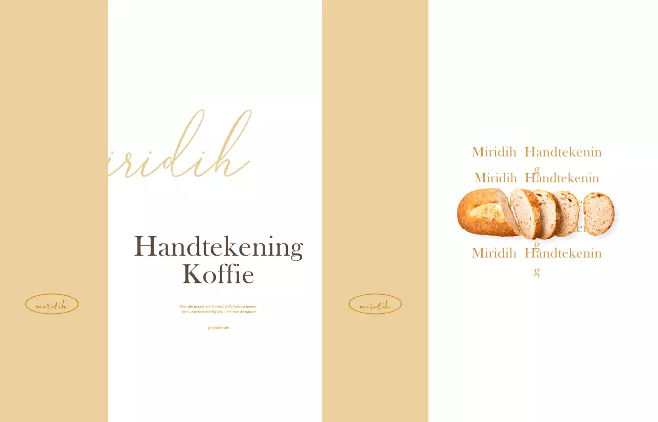 Beige Modern Café Pakket