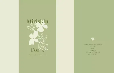 Emballages de parfums minimalistes pour le Nouvel An