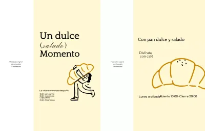 Panadería minimalista beige