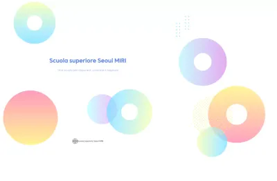 Semplice promozione scolastica con decorazione sfumata