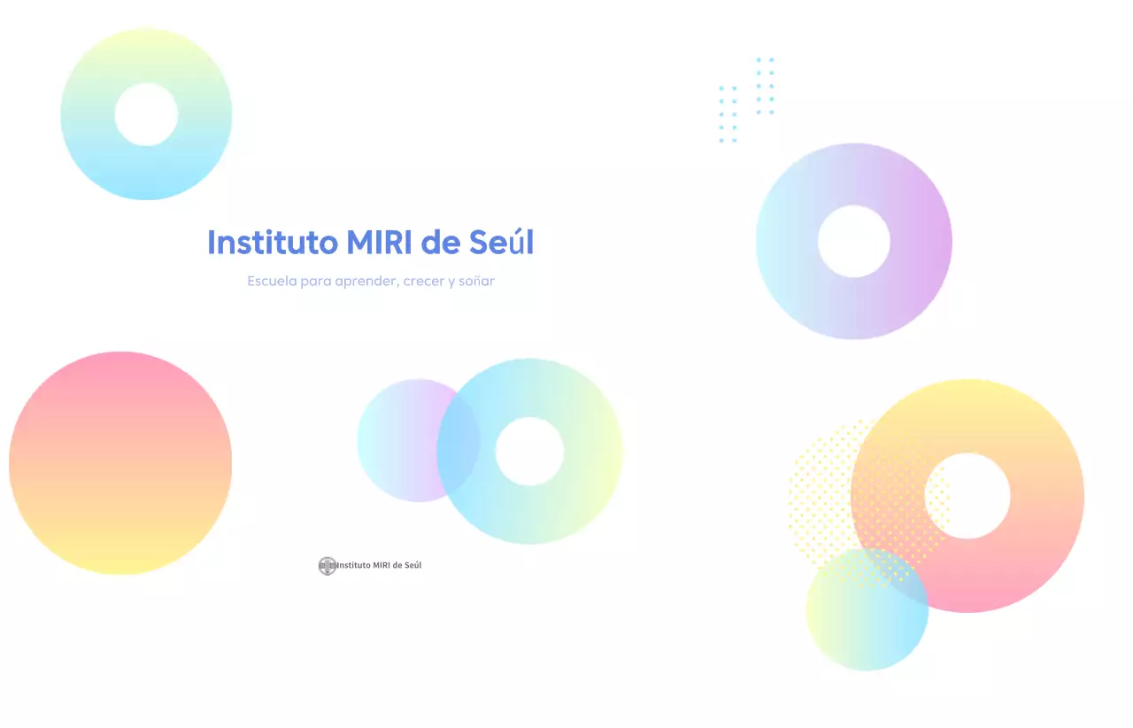 Promoción escolar sencilla con decoración en degradado