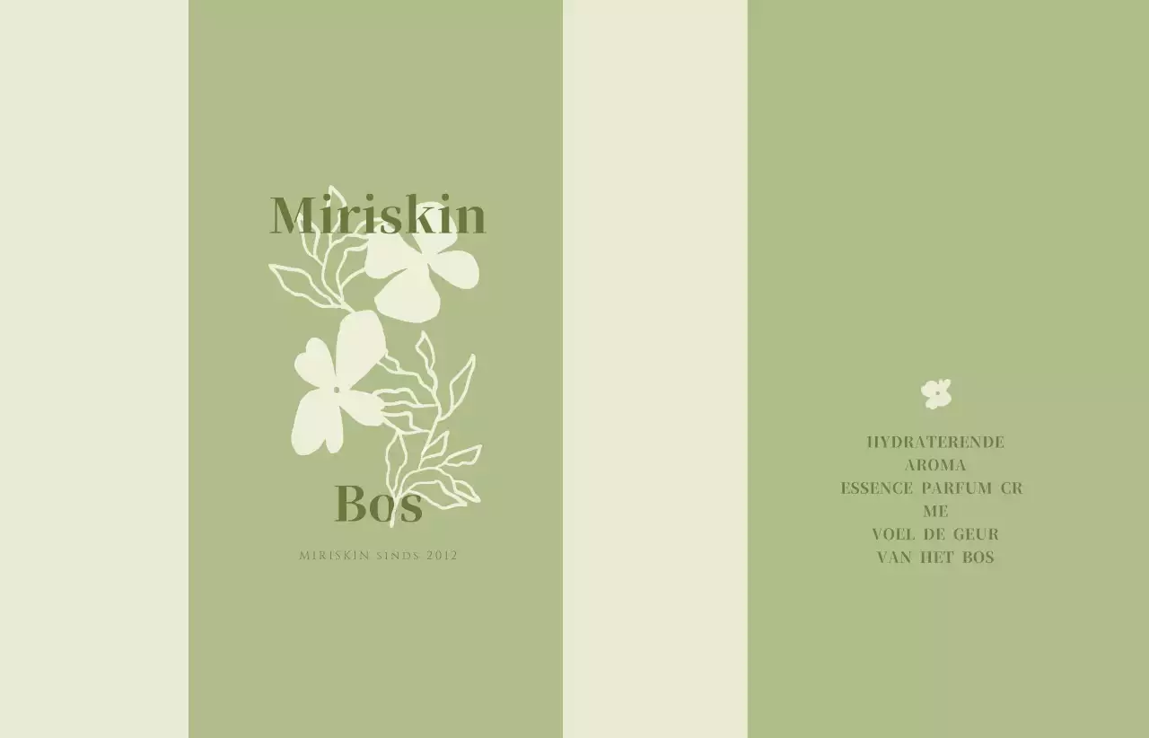 Minimalistische parfumverpakkingen voor het nieuwe jaar