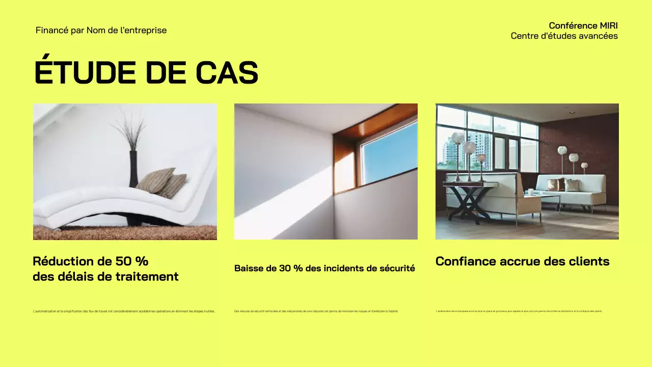 annonce de la conférence blue modern business