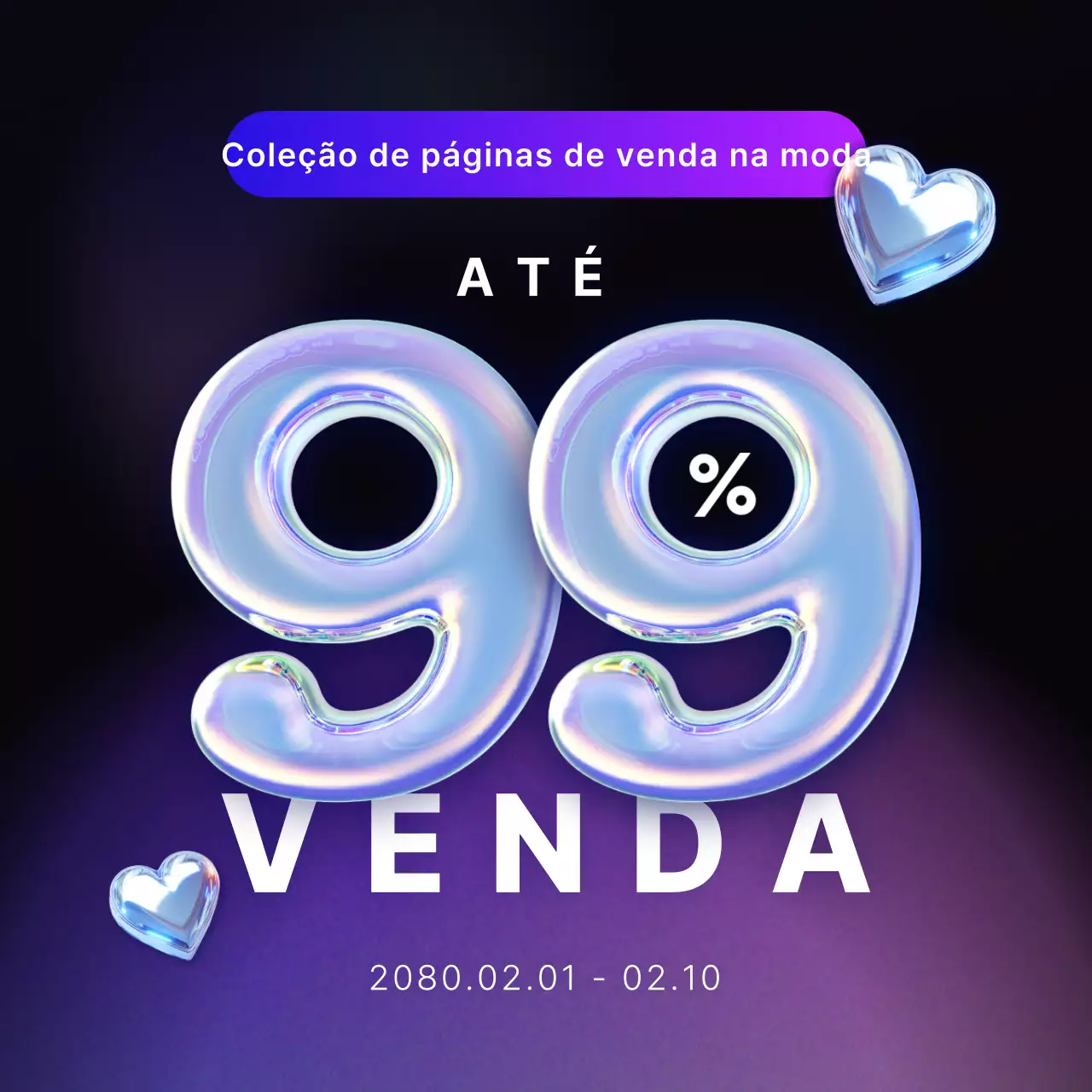 Promoção de saldos Bora Trends