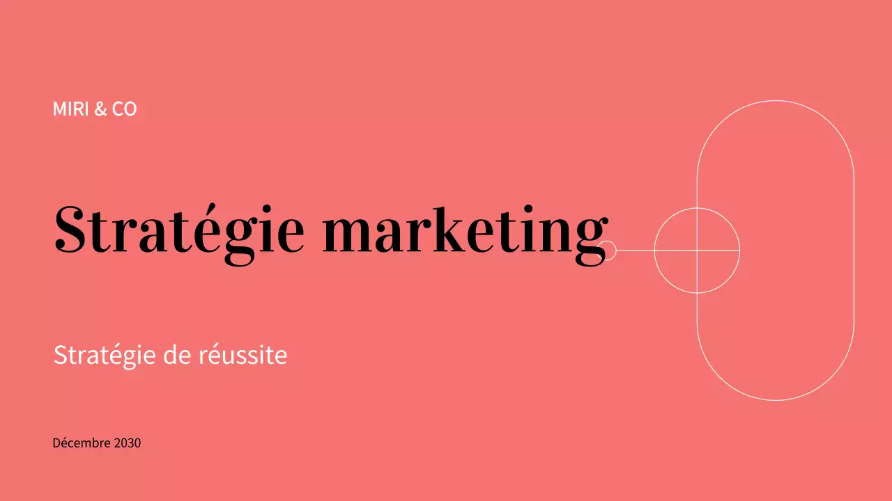 plan d'affaires moderne pour le corail