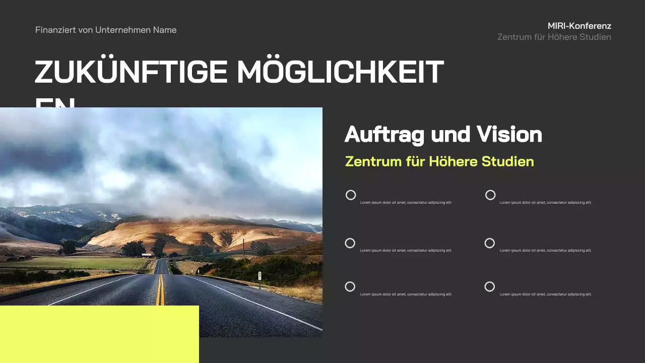 blue modern business konferenz ankündigung