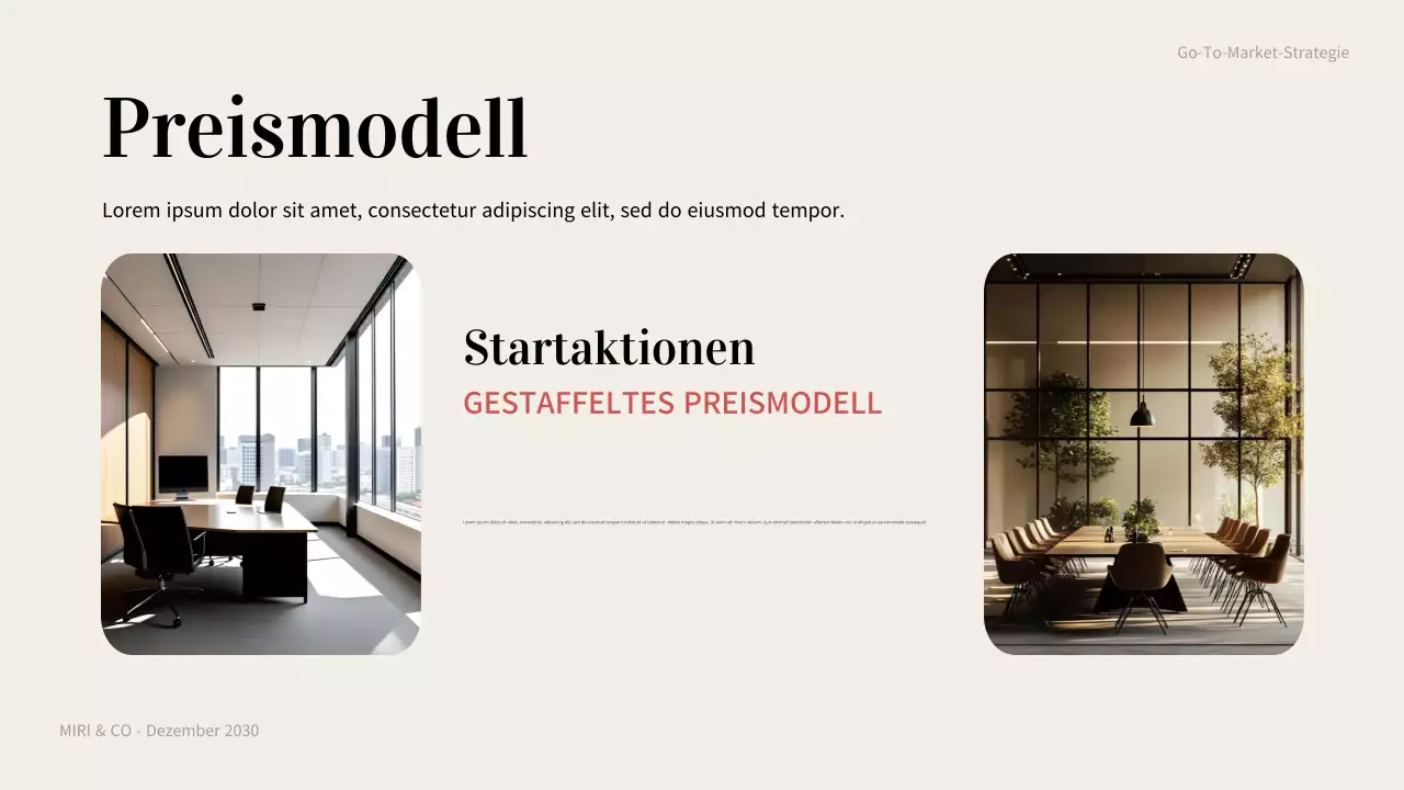 coral modern business plan