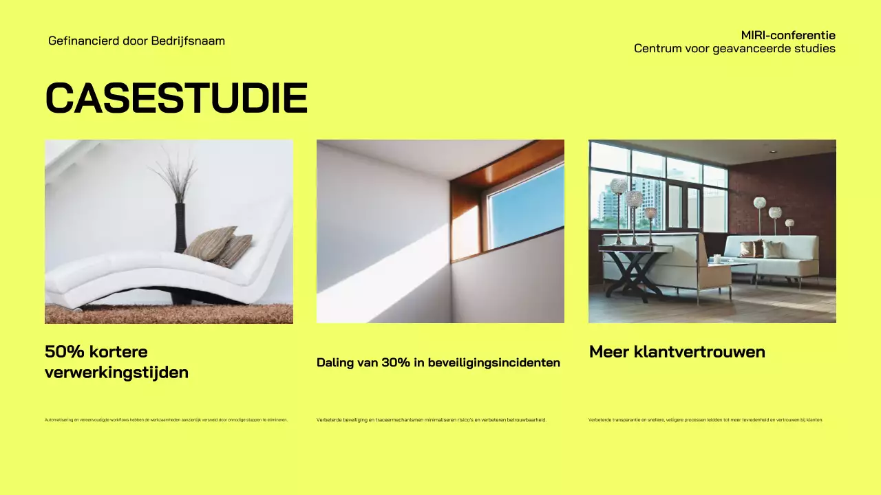 aankondiging blue modern business conferentie