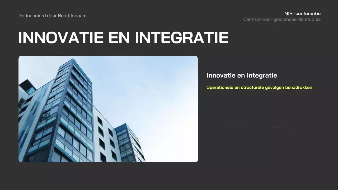 aankondiging blue modern business conferentie