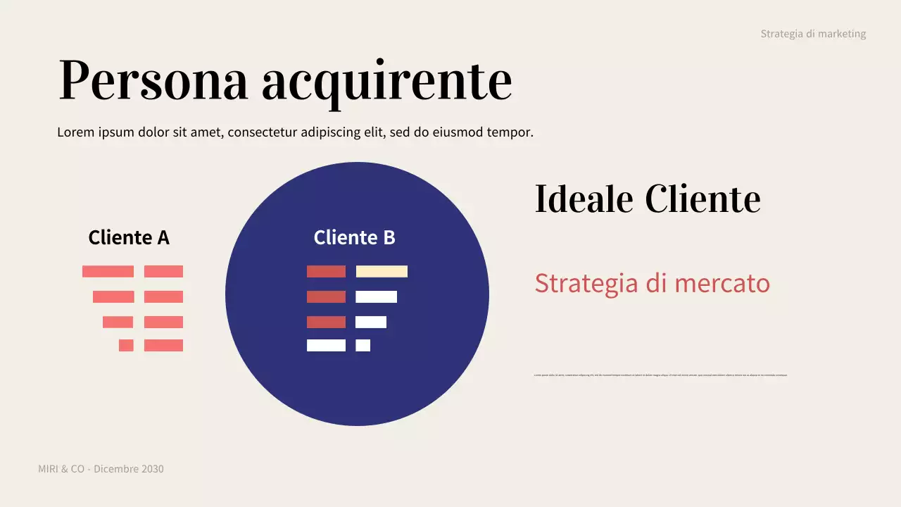 piano aziendale moderno sul corallo