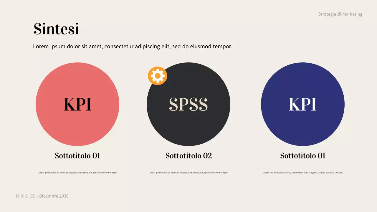 piano aziendale moderno sul corallo