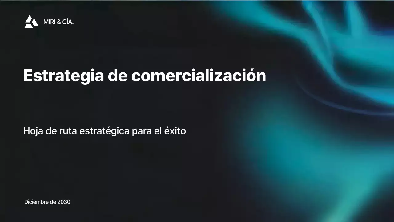 teal modern business plan