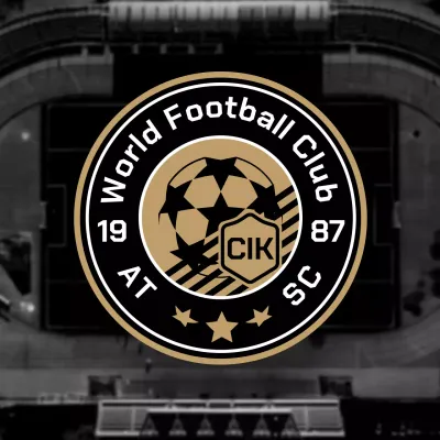 Black Gold Professional Football Team Emblem Logo Certificate