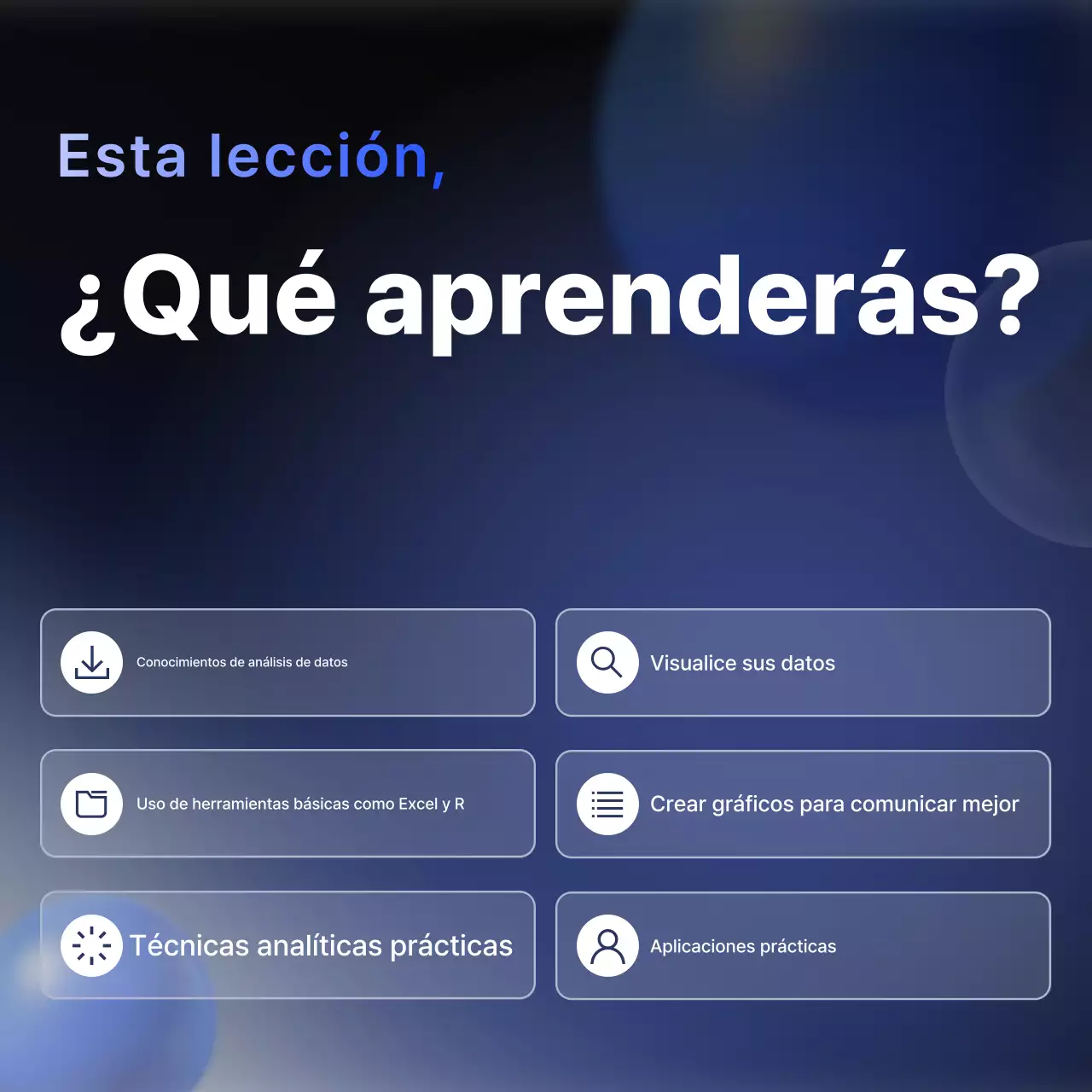 Anuncio de formación Blue Modern Data Analytics