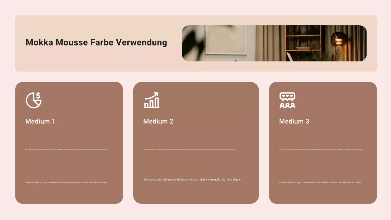Braun und Beige Moderne Farbe des Jahres Trendbericht