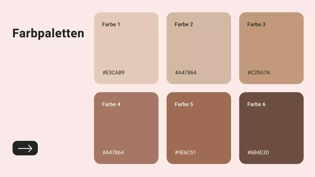 Braun und Beige Moderne Farbe des Jahres Trendbericht