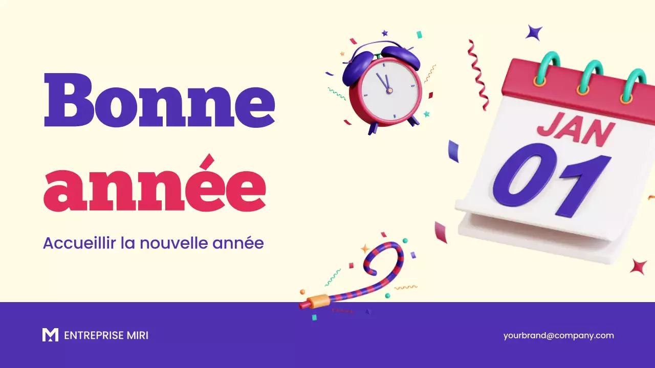 Présentation de la célébration de la nouvelle année